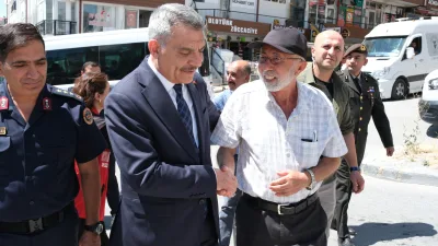 Yozgat Valisi Mehmet Ali Özkan, Köseoğlu Mahallesi Yunus Emre Caddesi’nde