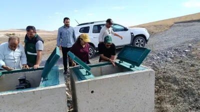 Yozgat’ta tarımsal verimliliği artırmayı amaçlayan Yerköy İnandık Barajı sulama sistemi