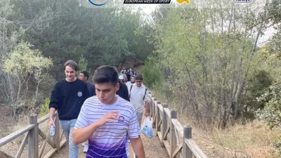 Yozgat Çamlığı'nda gerçekleştirilen doğa yürüyüşü ile Avrupa Spor Haftası, sağlıklı