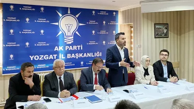 AK Parti Yozgat İl Başkanlığı tarafından düzenlenen geniş kapsamlı İl