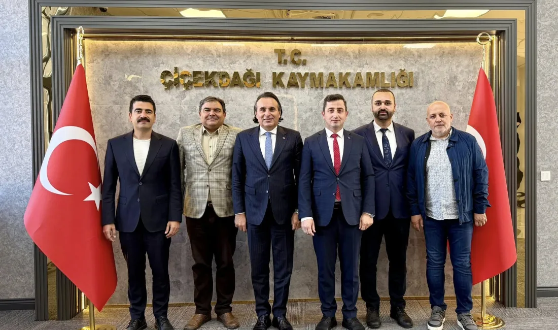 Kırşehir Vali Yardımcısı Alper Balcı, Niğde Bor Kaymakamı Gökhan Görgülüarslan,