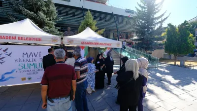 Akdağmadeni Belediyesi, Global Sumud Filosuna manevi destek amacıyla Kültür Merkezi