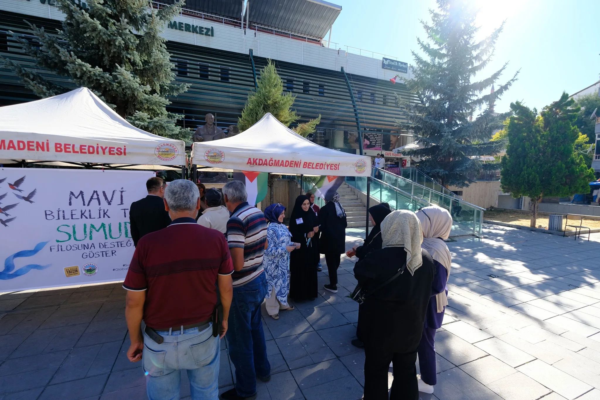 Akdağmadeni Belediyesi, Global Sumud Filosuna manevi destek amacıyla Kültür Merkezi