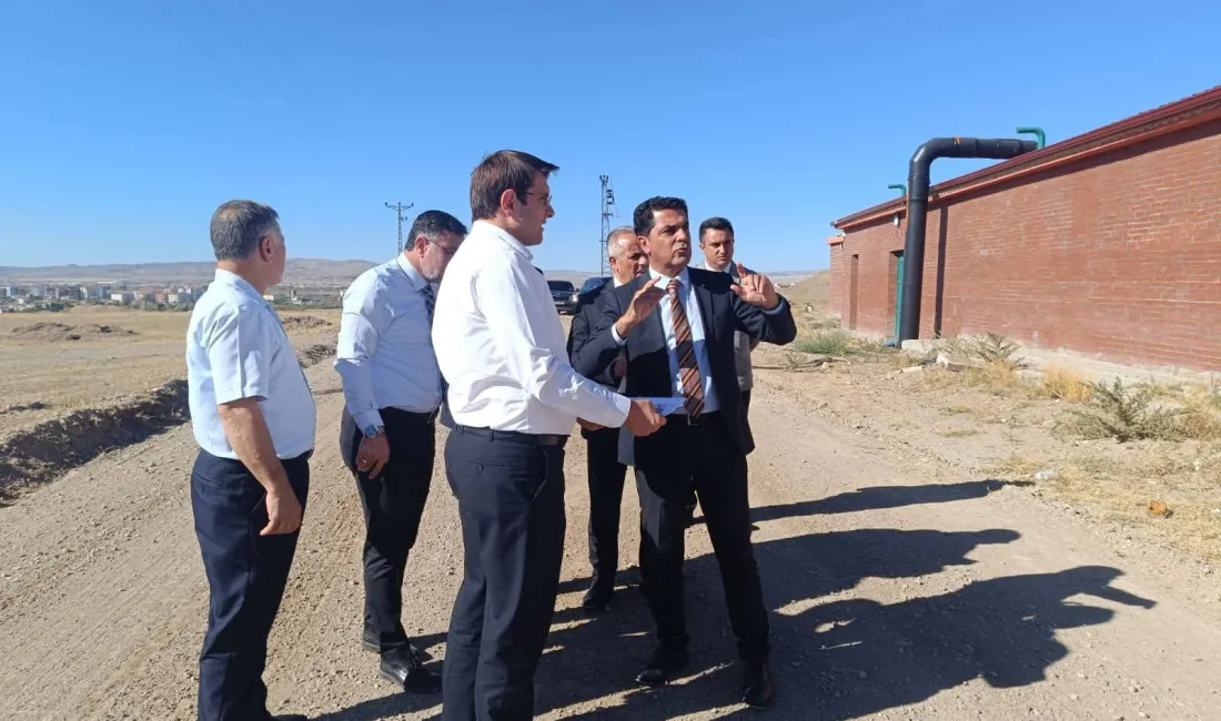 DSİ 12. Bölge Müdürü Rahmi Şahin, Yerköy Kaymakamı Mehmet Halis