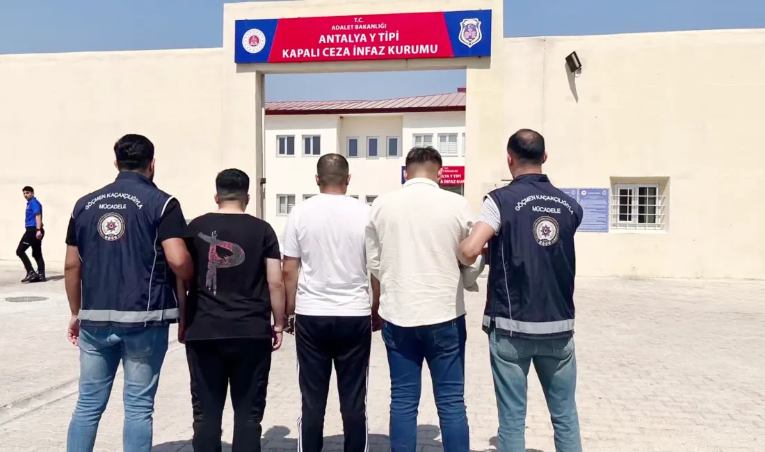 Türkiye genelinde göçmen kaçakçılığı organizatörlerine yönelik 81 ilde eş zamanlı