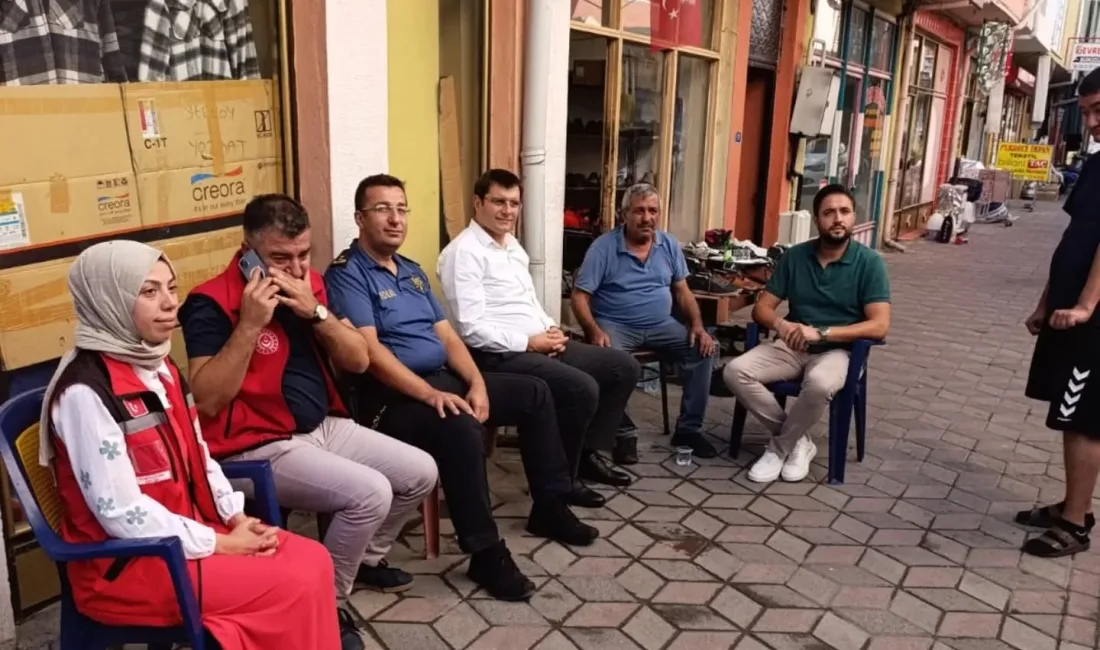 Yerköy ilçesi Kaymakamı Mehmet Halis Aydın, ilçede ikamet eden Kıbrıs