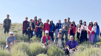 Gençlik ve Spor Bakanlığı tarafından düzenlenen “Gönüllü Hasat Etkinliği” kapsamında