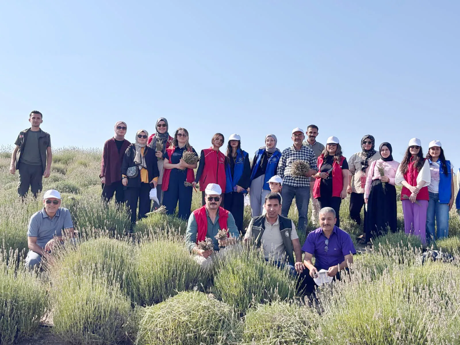 Gençlik ve Spor Bakanlığı tarafından düzenlenen “Gönüllü Hasat Etkinliği” kapsamında
