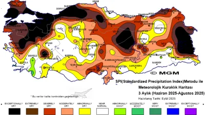 Meteoroloji Genel Müdürlüğü, Ağustos 2024 – Temmuz 2025 dönemini kapsayan