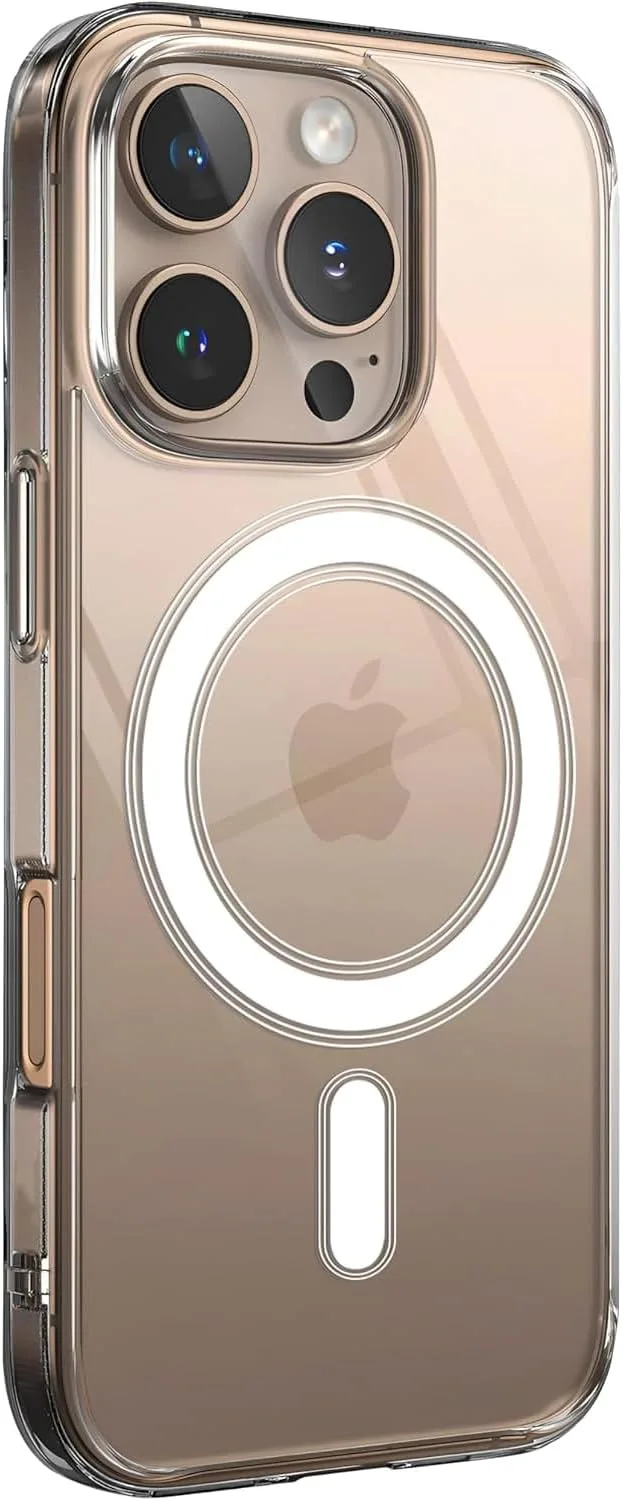 MagSafe Uyumlu ve Güçlü Mıknatıs Teknolojisi Telefon kılıfı, dahili mıknatıslar