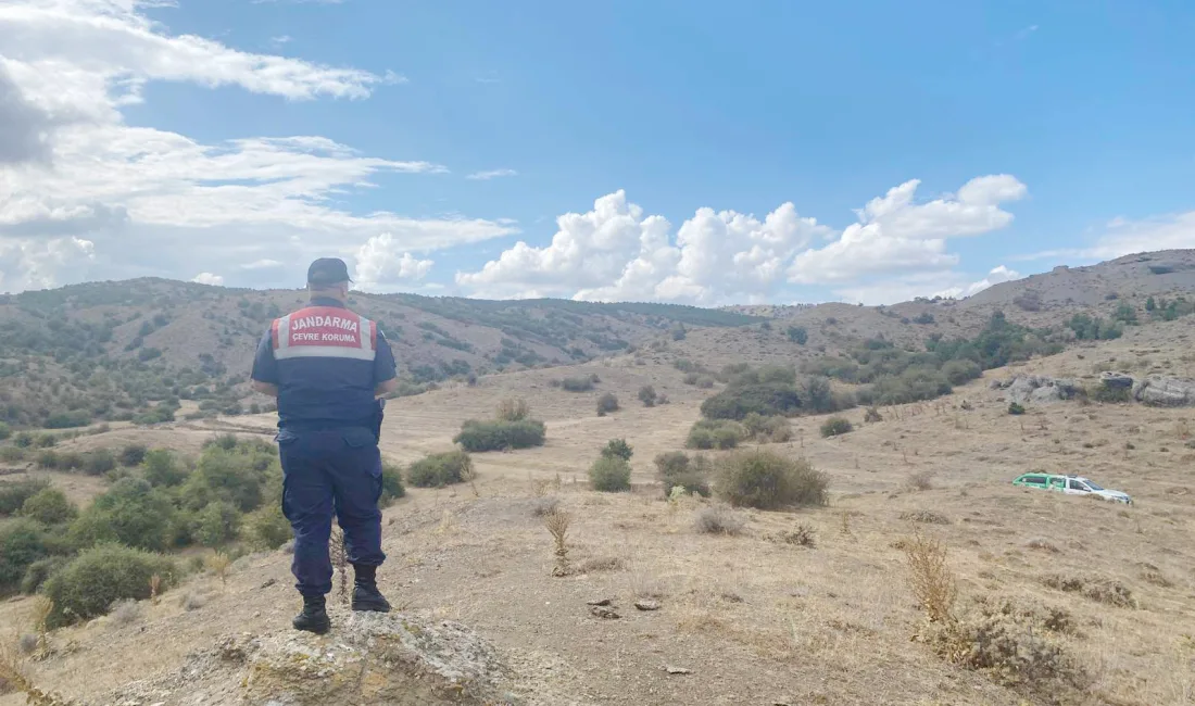 Kadışehri ve Çekerek ilçeleri arasındaki bölgede jandarma ekipleri, orman ve