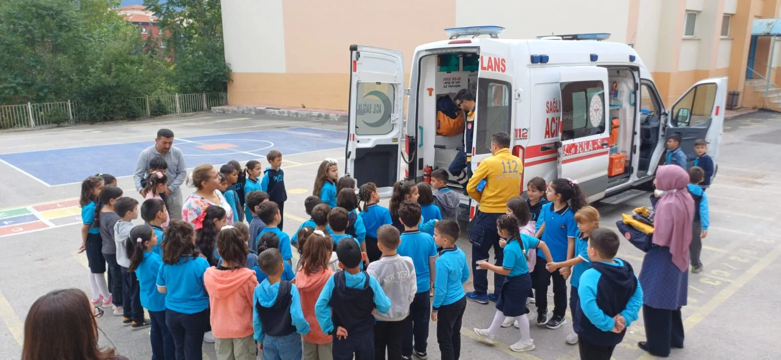 Halk Sağlığı Haftası kapsamında Yozgat İl Sağlık Müdürlüğü, ilkokul öğrencilerine