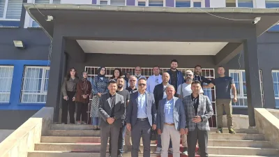 Sarıkaya İlçe Milli Eğitim Müdürü Cüneyt Yoldaş ve Şube Müdürü