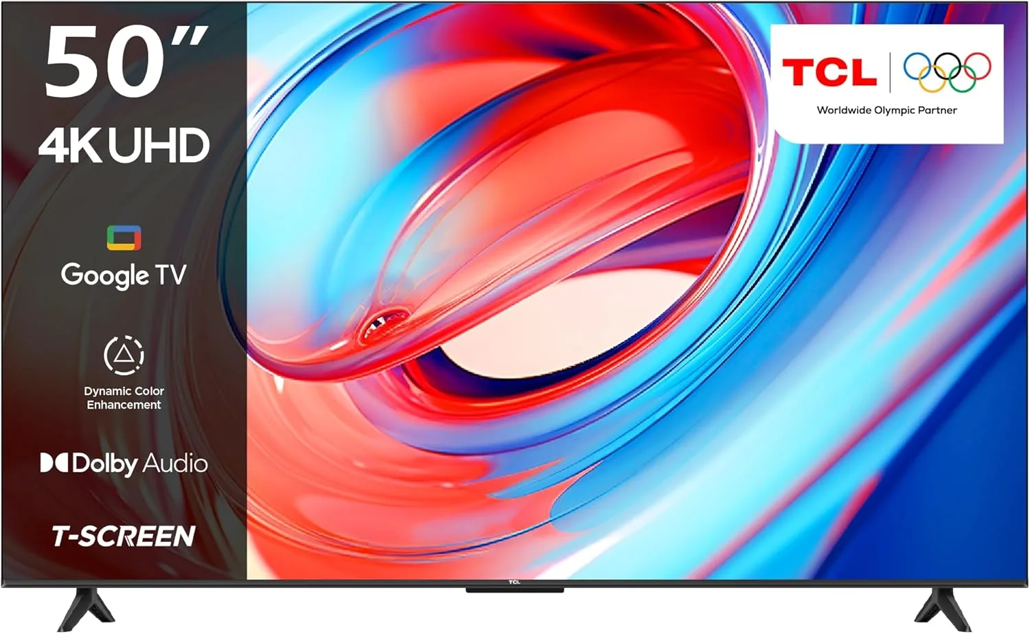 TCL50V6BGTV 4K UHD 50INC GOOGLE TV TCL, yeni 50 inçlik