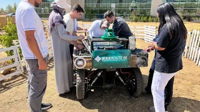 Yozgat Bozok Üniversitesi IEEE Route 66 Takımı, tamamen yerli ve