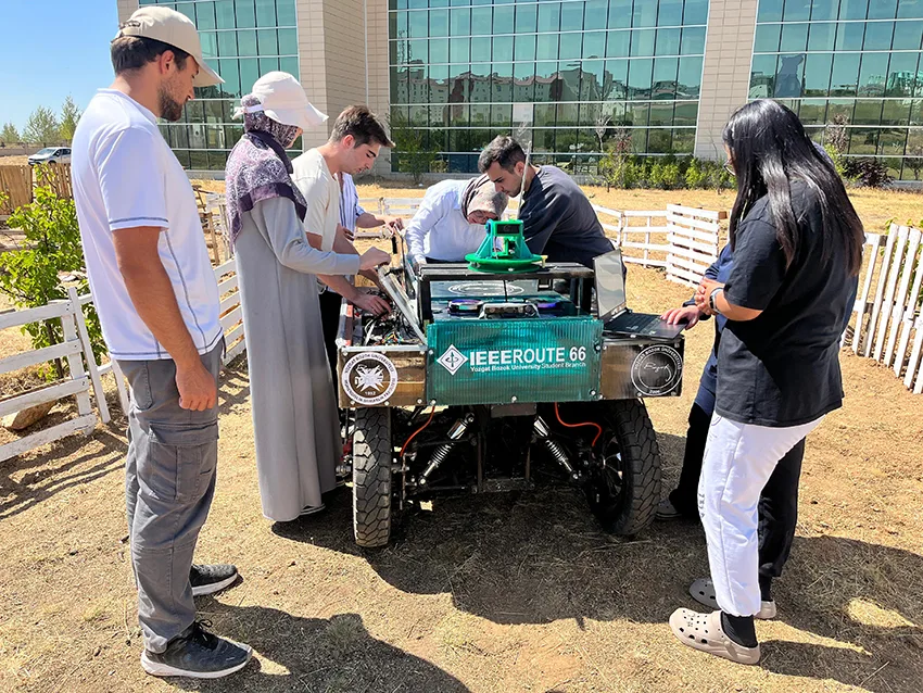 Yozgat Bozok Üniversitesi IEEE Route 66 Takımı, tamamen yerli ve