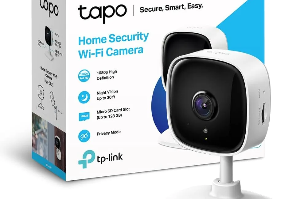 Yüksek Kaliteli Akıllı Ev Güvenlik Kamerası: Tapo Pan/Tilt Akıllı ev