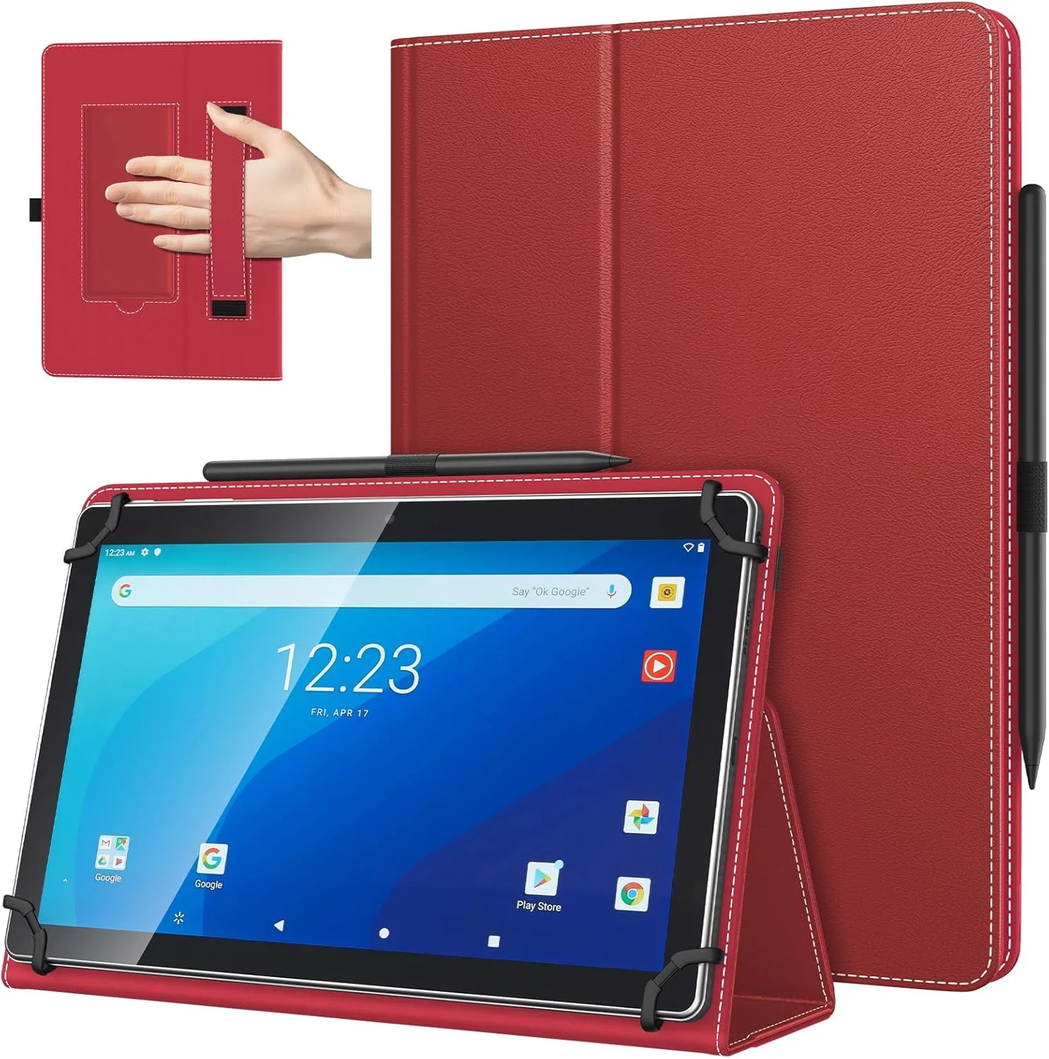 TiMOVO Universal Case for 10.1 Inch Android Tablet with Pen
