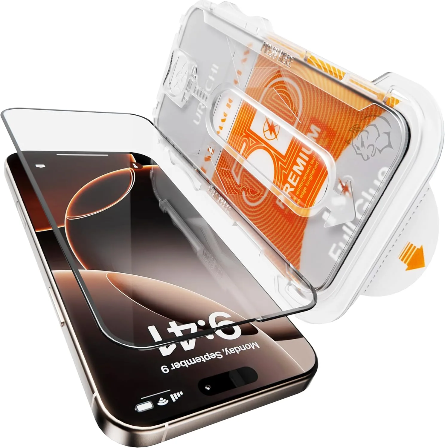 URUCHI, iPhone 16 Pro Max için Yüksek Kaliteli Ekran Koruyucu