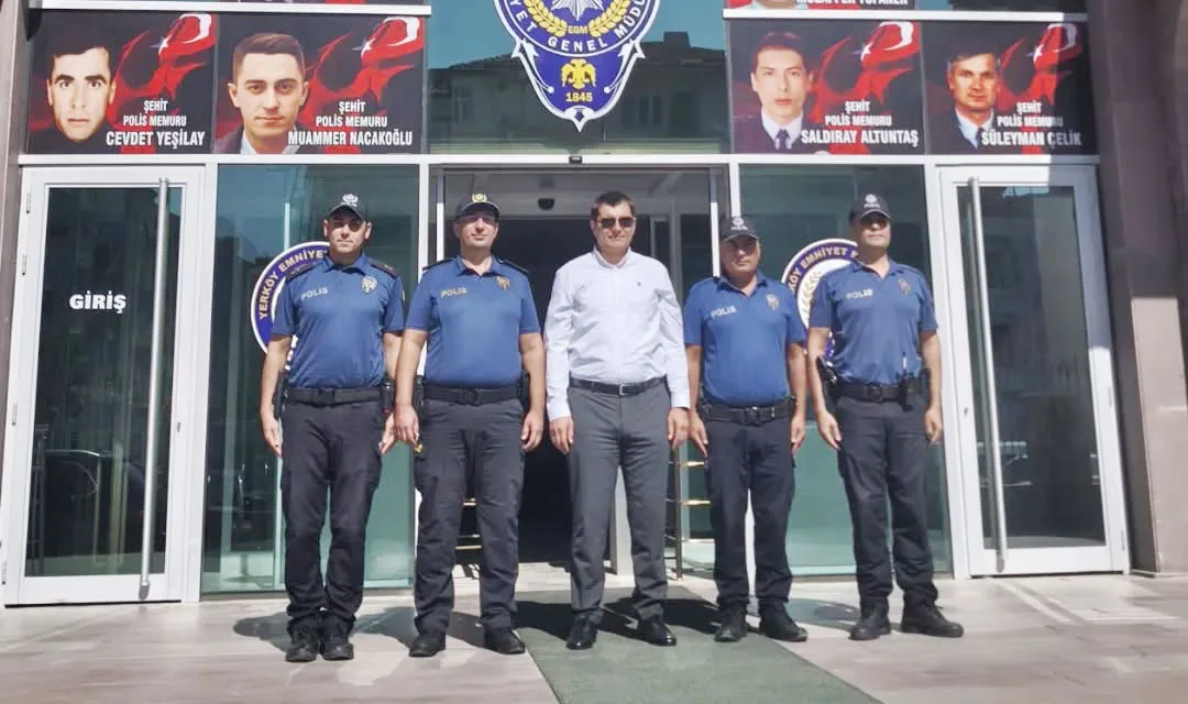 Yerköy İlçe Kaymakamı Mehmet Halis Aydın, ilçeye yeni atanan 3.