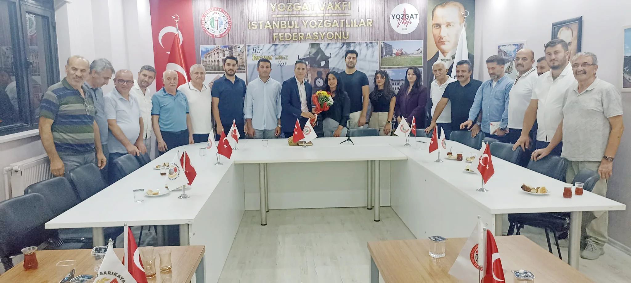 İstanbul’da faaliyet gösteren Yozgat Vakfı İYF Öğrenci Derneği’nde başkanlık görevine