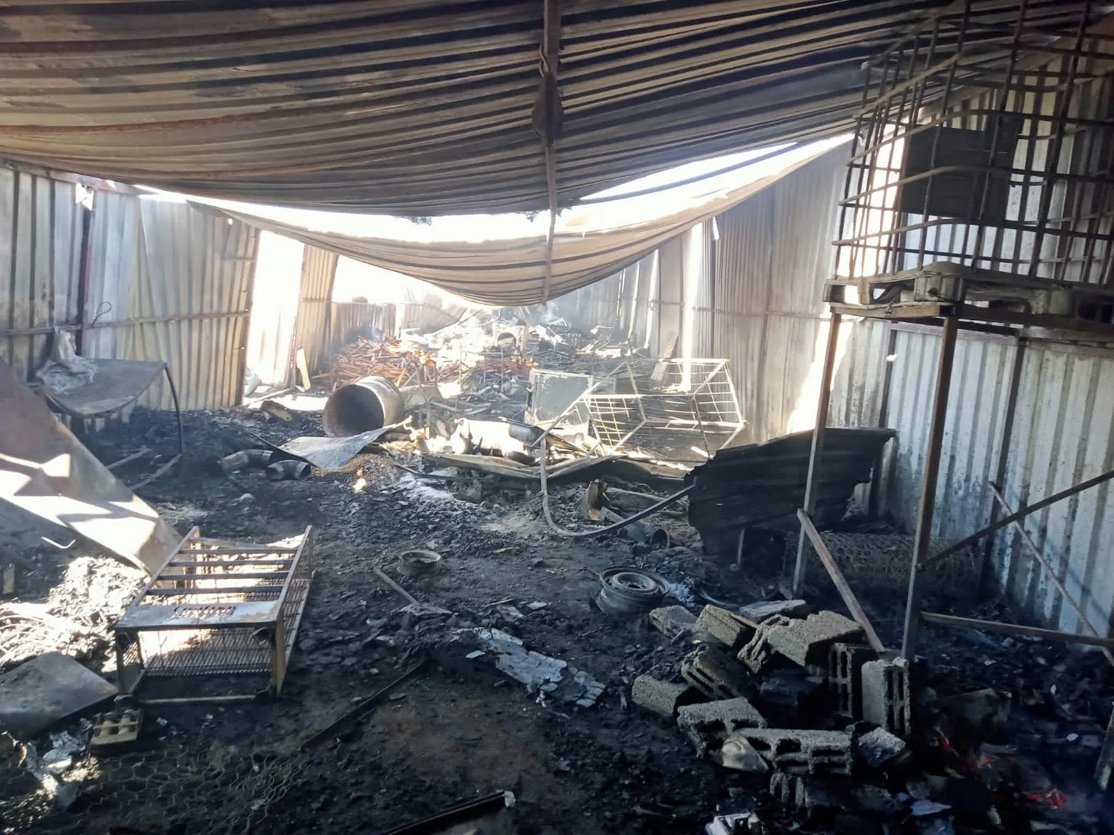 Yozgat’ın Kırım Köyü ve Divanlı Mahallesi’nde çıkan iki ayrı yangında