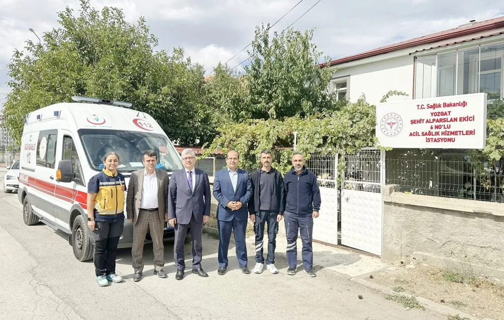 Yozgat İl Sağlık Müdürü Dr. Mehmet Akif Karaarslan ve beraberindeki