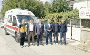 Yozgat İl Sağlık Müdürü Dr. Mehmet Akif Karaarslan ve beraberindeki