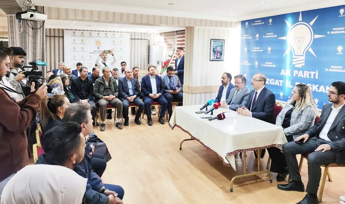 AK Parti Yozgat Milletvekili Abdulkadir Akgül, Yozgat'ın ekonomik kalkınması için