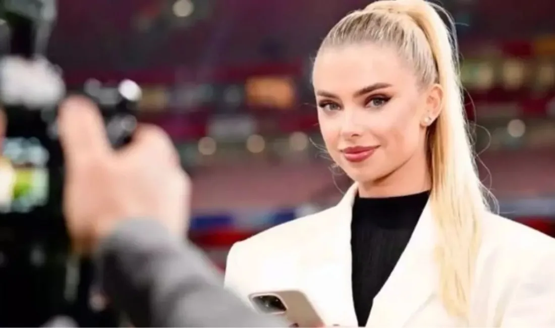 Ukraynalı muhabir Daria Bondar Savina, Shakhtar Donetsk kulübüyle gerçekleştirdiği etkileyici