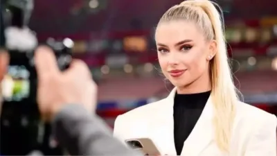 Ukraynalı muhabir Daria Bondar Savina, Shakhtar Donetsk kulübüyle gerçekleştirdiği etkileyici