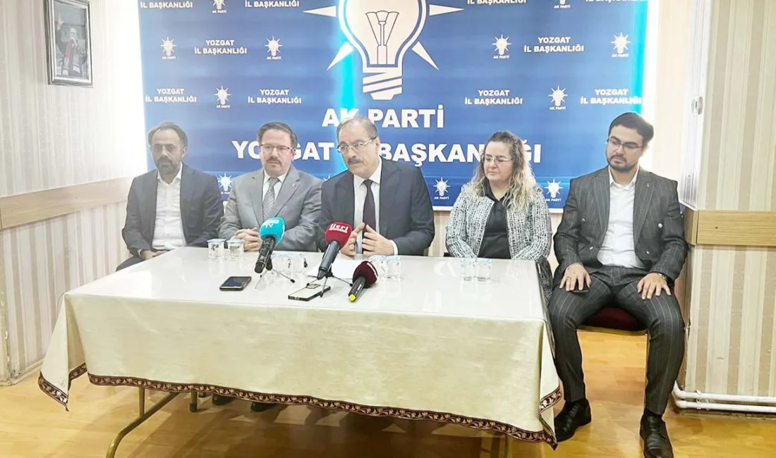 AK Parti Yozgat Milletvekili Abdülkadir Akgül, Yozgat’ın gelişimini desteklemek amacıyla