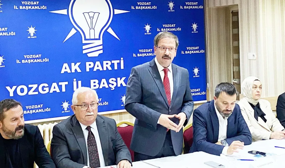 AK Parti Yozgat İl Başkanı Hasan Kandemir, yapılan açıklamada söz