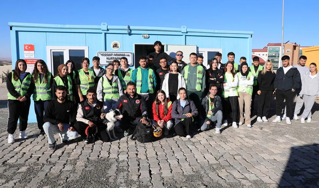 Yozgat’ta Deprem Tatbikatı Gerçekleştirildi Yozgat Bozok Üniversitesi Yozgat Arama Kurtarma Öğrenci Topluluğu, Yozgat İl