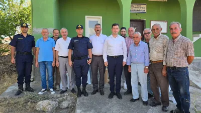 Kaymakam Murat Görmüş, Doğankaş, Çanakpınar, Bahçepınar ve Beşikli köylerini ziyaret