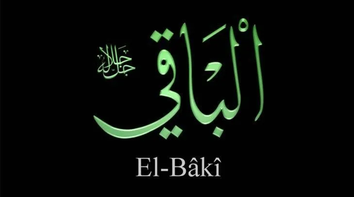 "El Bâkî" teriminin anlamı, Kur'an-ı Kerim'deki yeri ve tecelli şekli