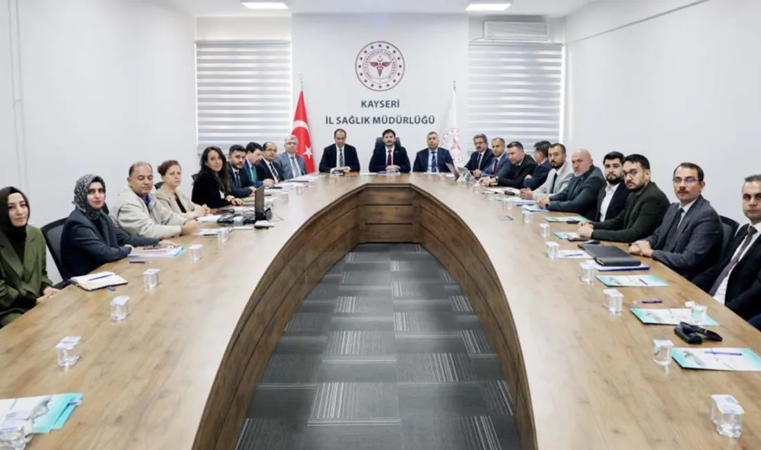 Halk Sağlığı Genel Müdürü Doç. Dr. Muhammet Emin Demirkol’un başkanlığında