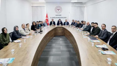 Halk Sağlığı Genel Müdürü Doç. Dr. Muhammet Emin Demirkol’un başkanlığında