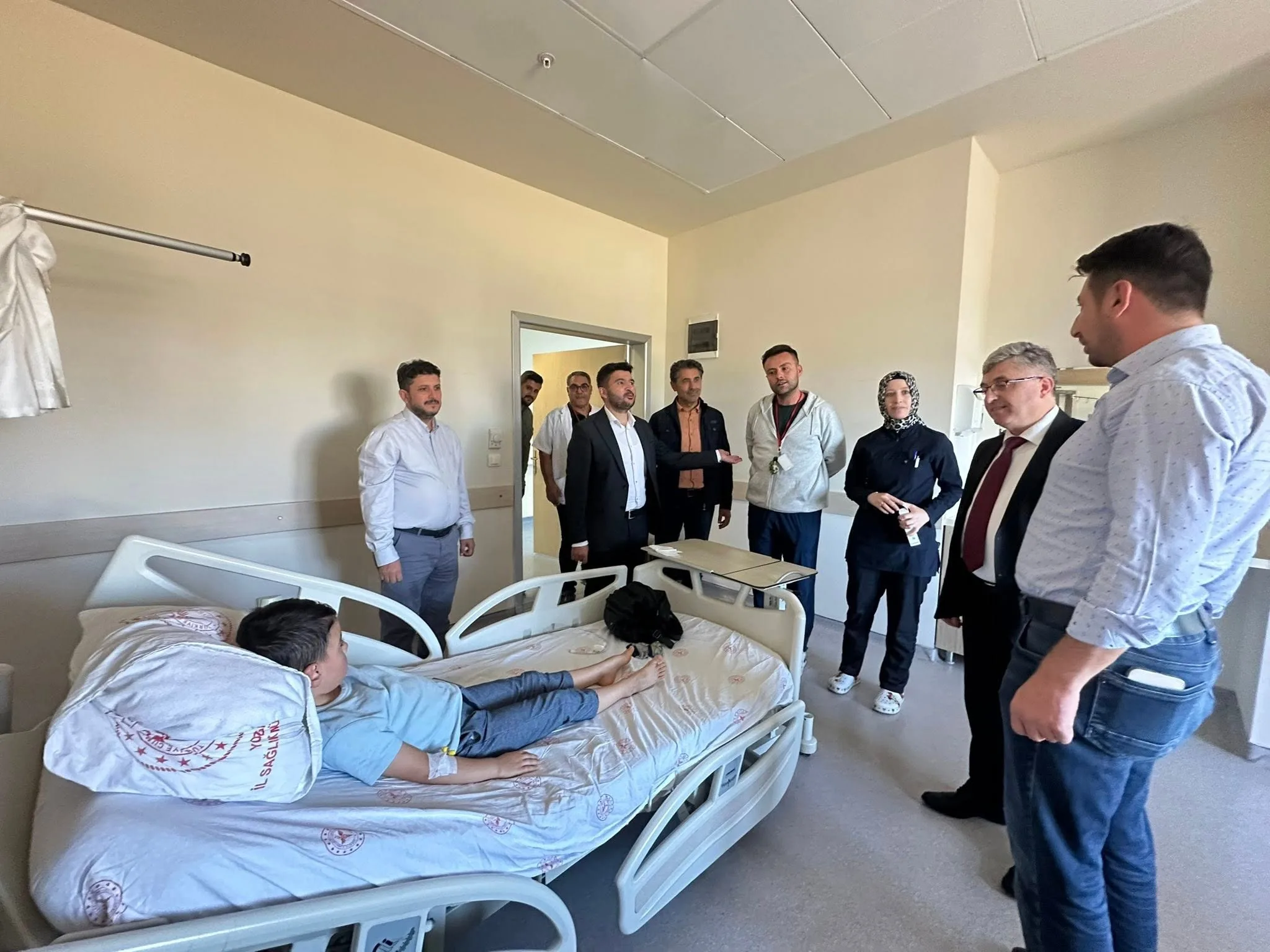 Yozgat İl Sağlık Müdürü Dr. Mehmet Akif Karaarslan, Boğazlıyan Devlet