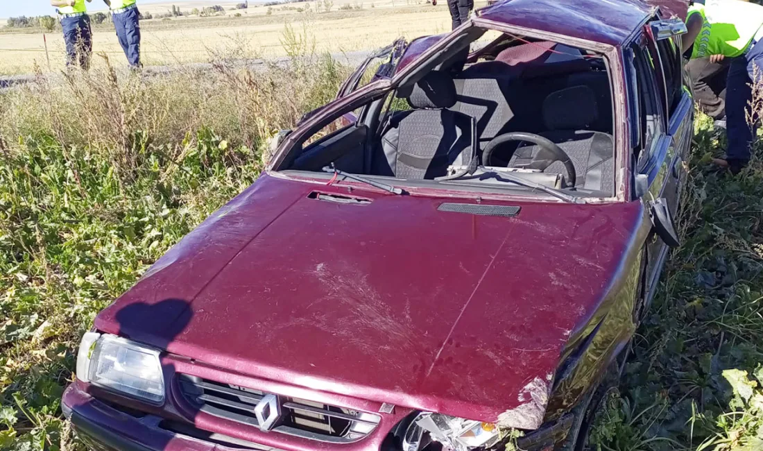 Yozgat'ın Sarıkaya ilçesinde meydana gelen trafik kazasında 1 kişi hayatını