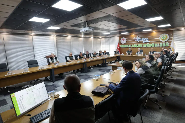 Orman Genel Müdürü Bekir Karacabey, Bursa’da TUOP (Tahmini Orman Yangınları