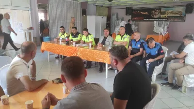 Merkez İlçemizde öğrenci taşımacılığı yapan 35 okul servisi şoförüne, yeni