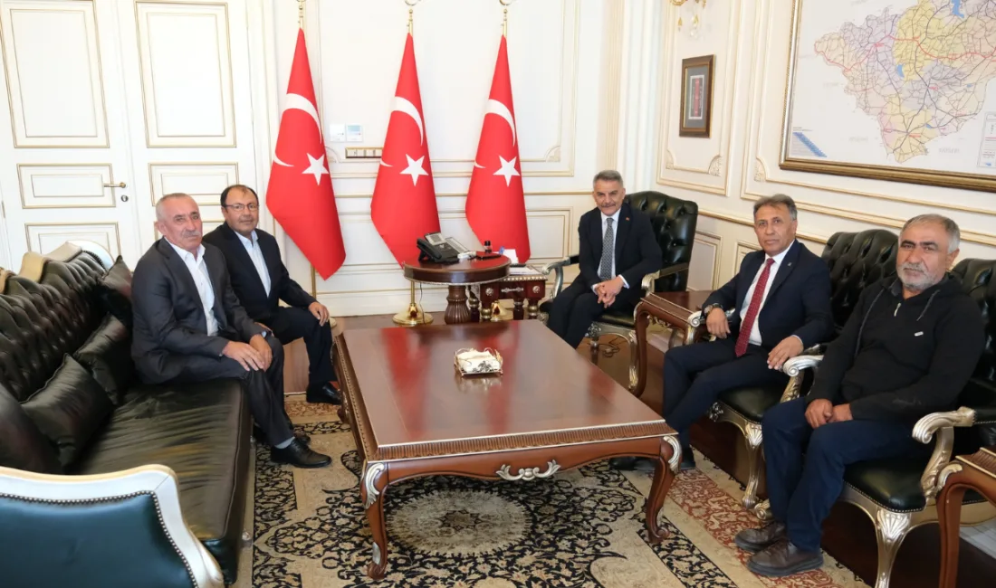 Yozgat’ta, ilçelerin ve köylerin yerel yönetim temsilcileri, Vali Mehmet Ali