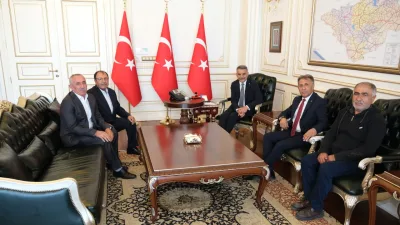 Yozgat’ta, ilçelerin ve köylerin yerel yönetim temsilcileri, Vali Mehmet Ali