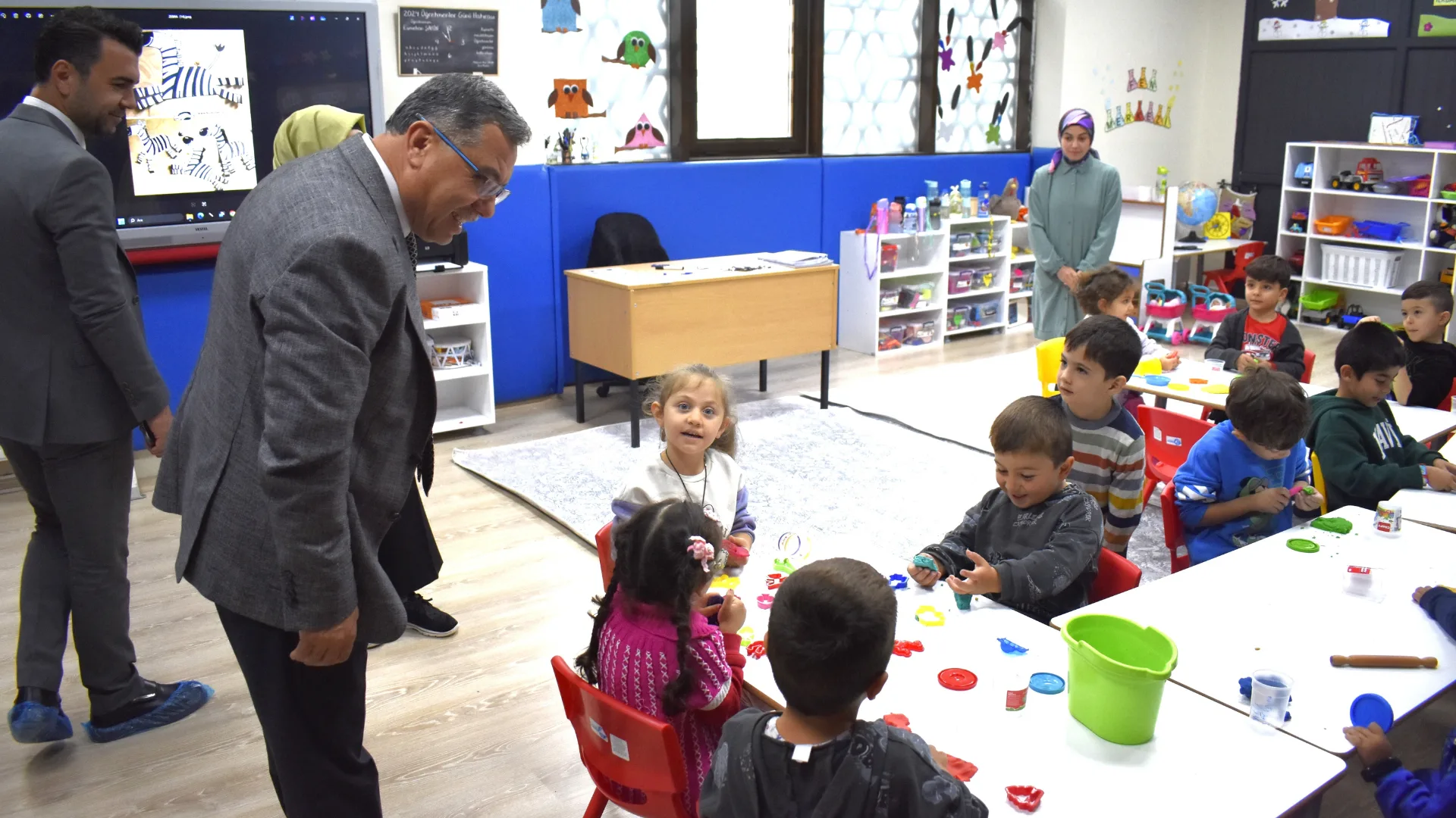 Yozgat İl Milli Eğitim Müdürü İsmail Altınkaynak, Valilik bünyesindeki anaokulunu