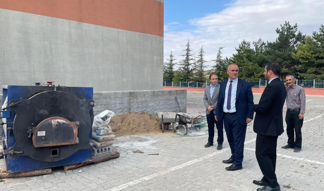 Yozgat’ta Necati Binekçi İmam Hatip Ortaokulu’nun Doğalgaz Dönüşümü İncelendi Saraykent’teki Necati Binekçi İmam Hatip Ortaokulu’nda devam eden doğalgaz dönüşüm