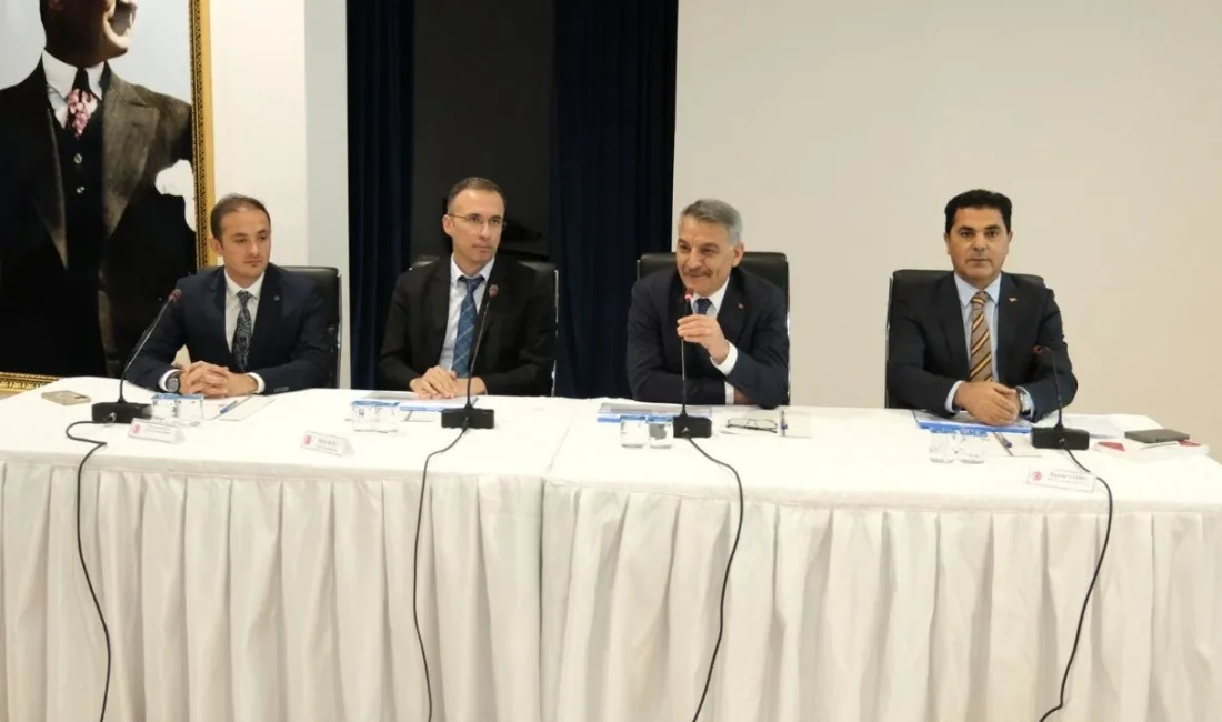 Yozgat Valisi Mehmet Ali Özkan başkanlığında gerçekleştirilen toplantıda, taşkın kontrol