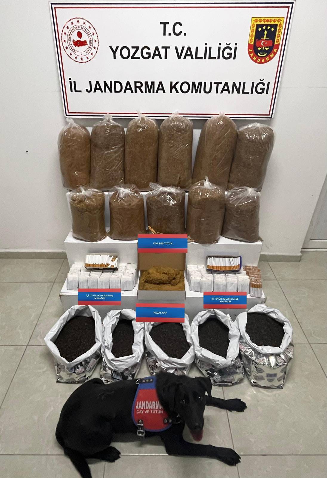 Boğazlıyan ilçesinde gerçekleştirilen operasyonda, jandarma ekipleri tarafından bir dükkanda ve