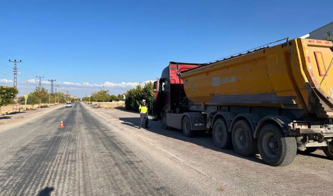 Yozgat İl Jandarma Komutanlığı, yük ve yolcu taşıyan araçlara yönelik