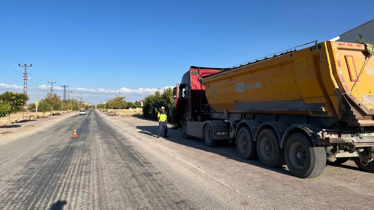 Yozgat İl Jandarma Komutanlığı, yük ve yolcu taşıyan araçlara yönelik